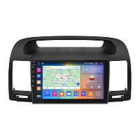 Штатная магнитола 9" Lesko для Toyota Camry V (XV30) 2001-2004 4/64Gb CarPlay 4G Wi-Fi GPS Prime Тойота