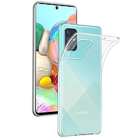 Чохол Fiji Ultra Thin для Samsung Galaxy A51 (A515) силікон бампер Transparent