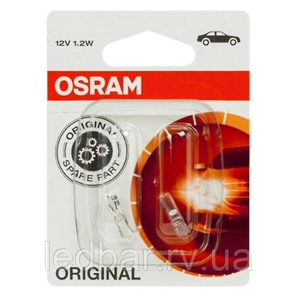 OSRAM W1,2W(T5) 12V 1,20W W2x4,6d Original