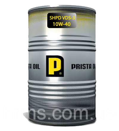 Масло моторне 10W-40 PRISTA SHPD VDS-3 10W-40 бочка 210 л