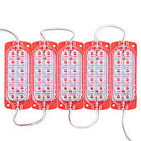 Стрічка Модуль 2835 Red (10 led 24V)