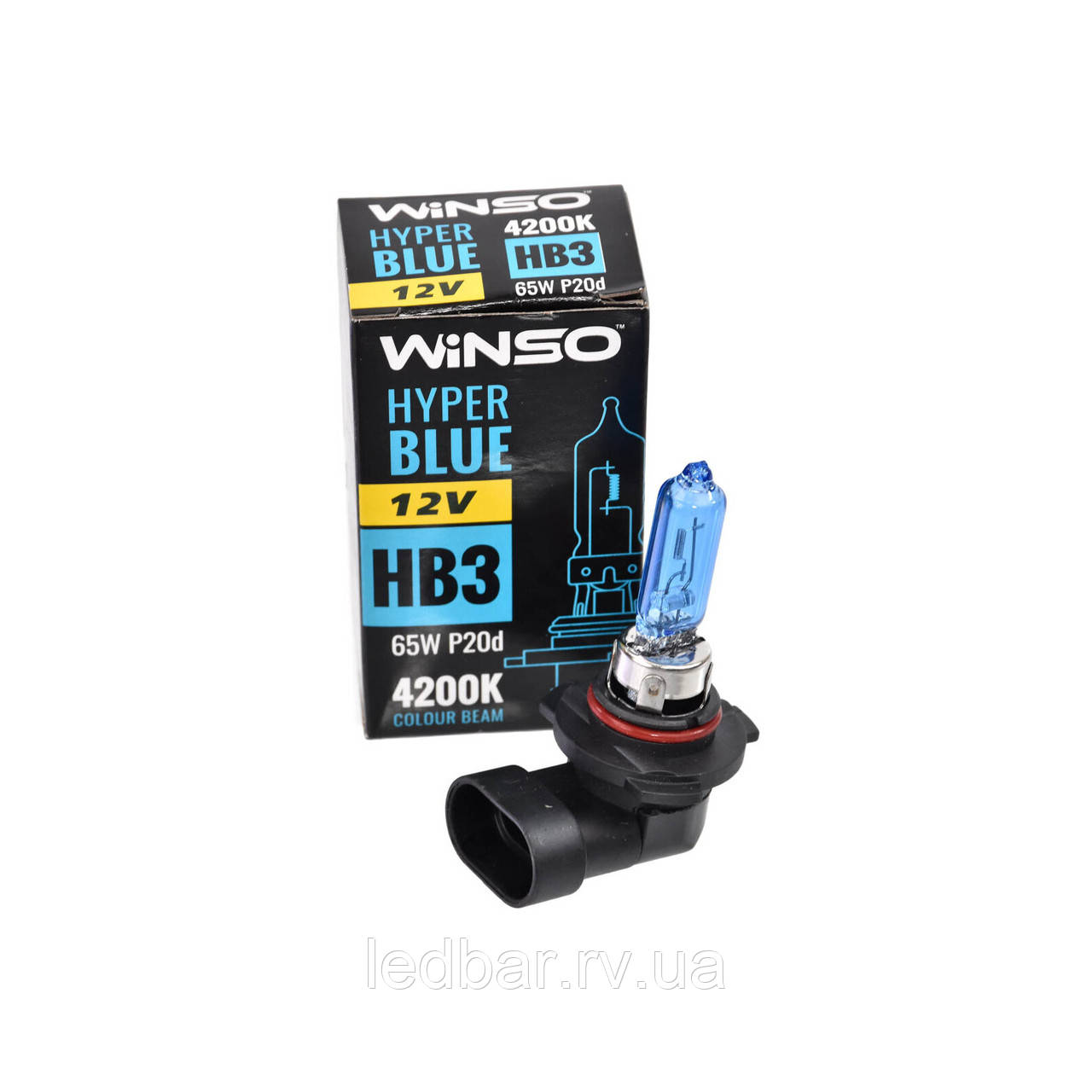 Галогенова лампа Winso Hyper Blue HB3 4200K
