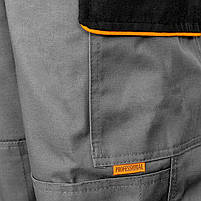 Напівкомбінезон робочий спецівка роба, штани захисні на лямках, робочий захисний напівкомбінезон, роба, фото 8