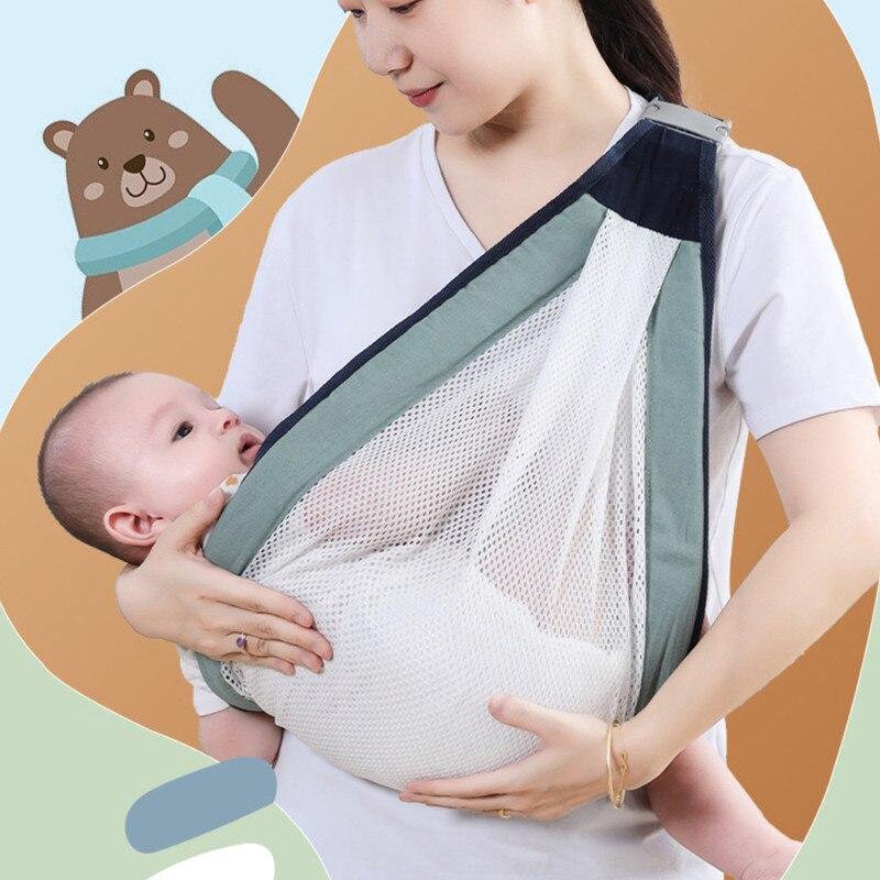Рюкзак-переноска для новонароджених BABY SLING, Сумка для дитини, Дихаючий слінг для новонароджених