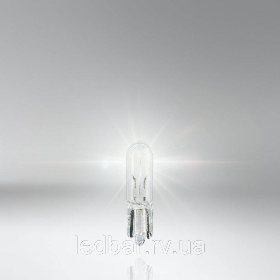 Лампа розжарювання Osram Original W2W 12V W2X4,6D 2 шт. Блістер, фото 1