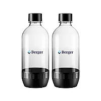 Набор с двух бутылок 2x0,5L Черных Berger / Sodastream