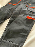 Спецодяг напівкомбінезон робочий спецівка роба штани / штани захисні на лямках Foreco Reis, фото 3