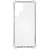 TPU чохол GETMAN Ease logo посилені кути для Samsung Galaxy S22 Ultra Безбарвний (прозорий)