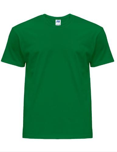 Футболка чоловіча зелена  з круглим вирізом JHK -  KG- TSRA150