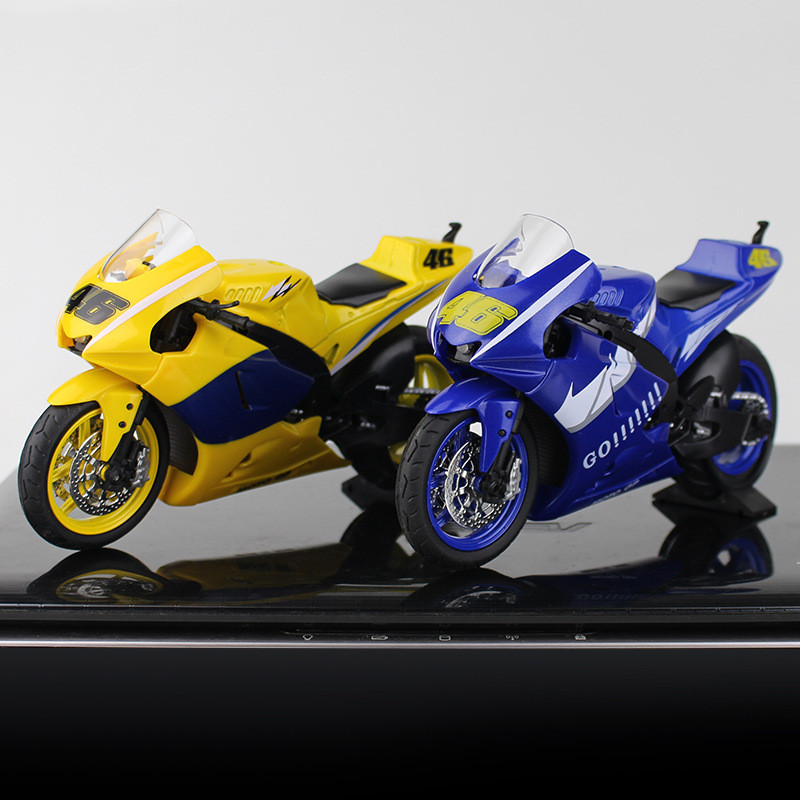 Модель перегонового мотоцикла Yamaha GP, світло/звук, фото 1