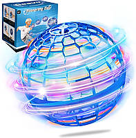 Летающий шар Бумеранг подсветка LED Boomerang Ball Мини дрон Уличный/Помещение 6+