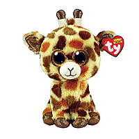 Дитяча іграшка м яконабивна TY Beanie Boos 36394 Жираф "STILTS" 15 см