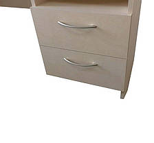 Письмовий офісний стіл Сенс S1.11.13 стільниця ДСП 1340х600 мм (MConcept-ТМ), фото 3