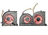 Вентилятор (кулер) для MSI GS63, GS63VR, GS73, GS73VR, GS62, GS62VR MS-16K2 MS-17B (CPU+GPU). Пара., фото 2
