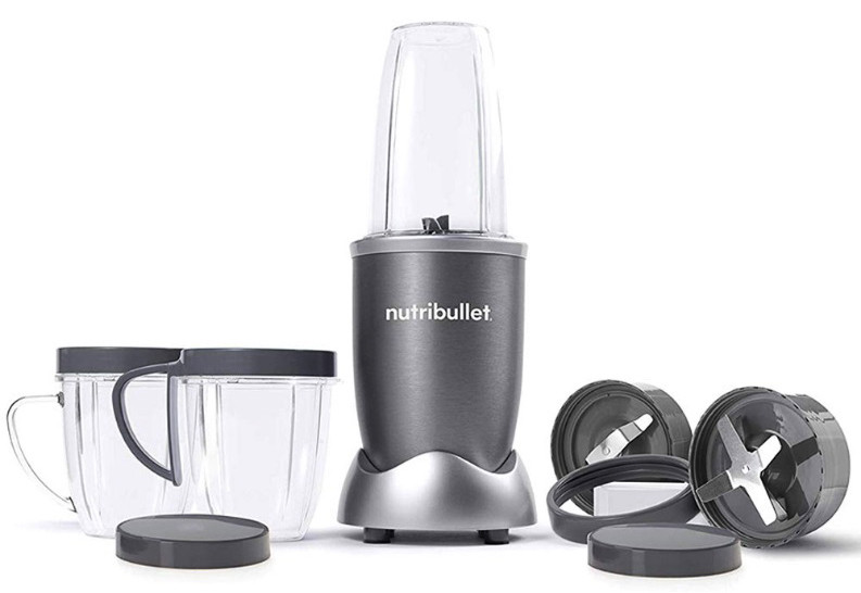 Універсальний фітнес блендер NutriBullet стаціонарний комбайн екстрактор 900 Вт, фото 1