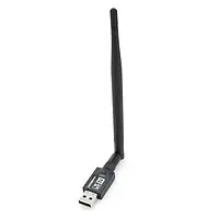 Бездротовий мережевий адаптер з антеною 5dbi Wi-Fi-usb Merlion lv-uw05, rt7601, 802.11bgn, 300Mb, 2.