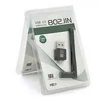 Бездротовий мережевий адаптер з антеною 2dbi Wi-Fi-usb Merlion lv-uw02rk-2Db,8188 802.11bgn, 150Mb,