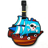 Бирка для багажа - Пиратский корабль