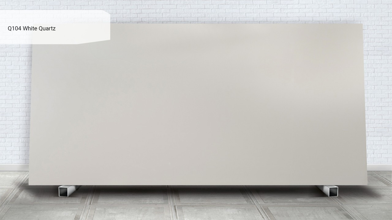 Кварцевий камінь Tisoro Q104 White Quartz 320x160x15