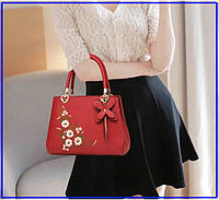 Сумка с вышивкой из цветов | Женская сумка через плечо с вышивкой цветами