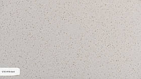 Кварцевий камінь Tisoro Q102 White Sand 320x160x2