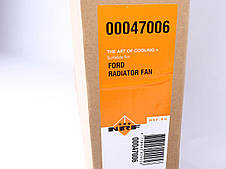 Вентилятор радіатора Ford Fiesta Fusion 01-12 з дифузором  47006, фото 3