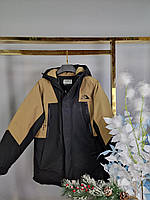 Куртка зимняя TH&TY для подростка 12-18 лет арт.1478, Коричневый, 164