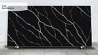 Кварцевий камень Tisoro Q765 Nero Marquina 320x160x2