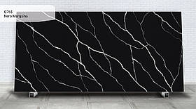 Кварцевий камінь Tisoro Q765 Nero Marquina 320x160x2