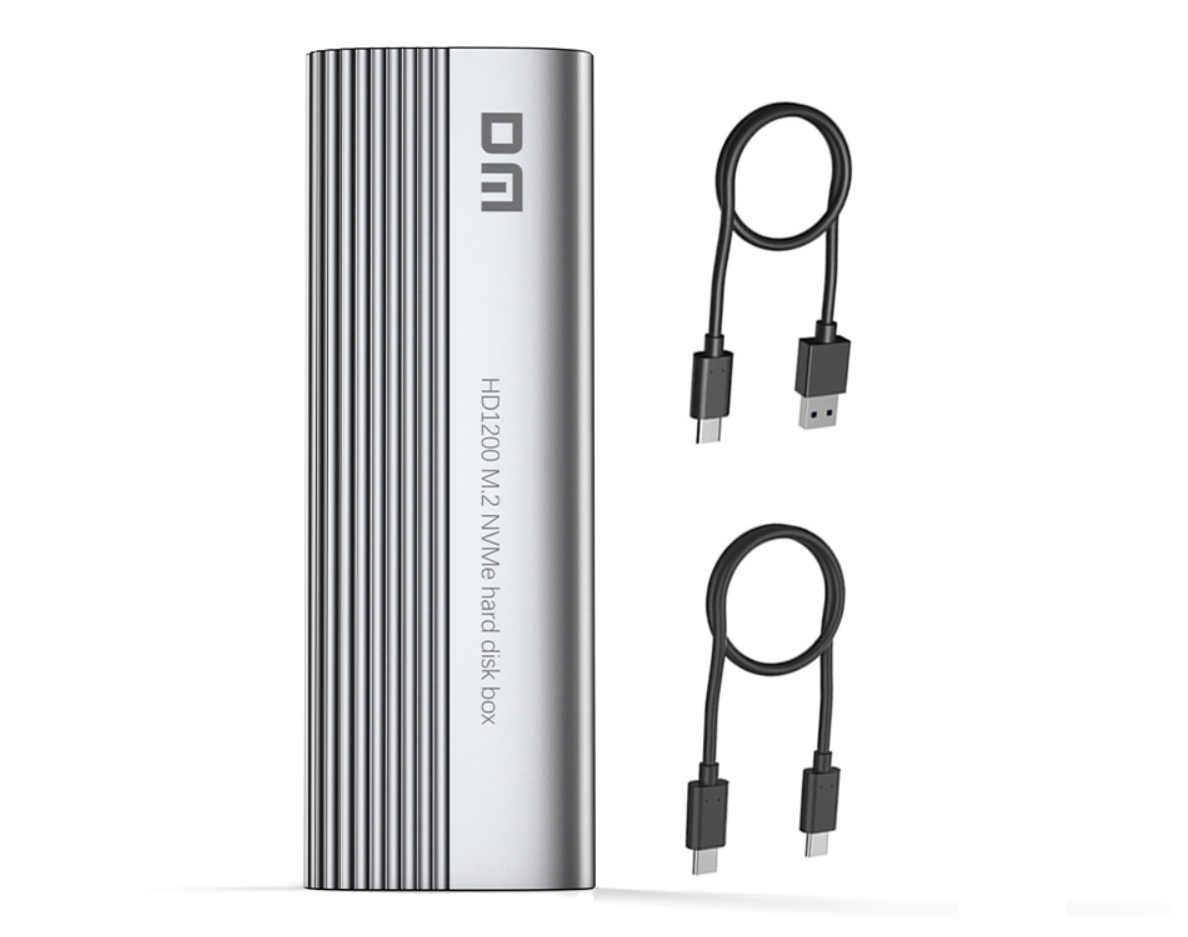 Зовнішня кишеня для M2 SSD NVMe PCIe USB 3.2 Gen2 Type-C DM HD1200 Original