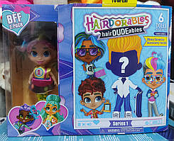 Лялька Hairdorables с мальчиком, с аксессуарами, в коробке