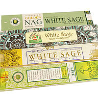 Набор благовоний "Белый шалфей" (White Sage Life) - аромапалочки для дома