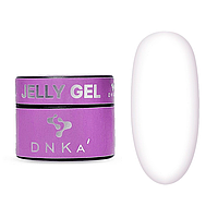 DNKa Jelly Gel №0002 Vanilla - гель-желе, молочный с легким розовым подтоном,15 мл