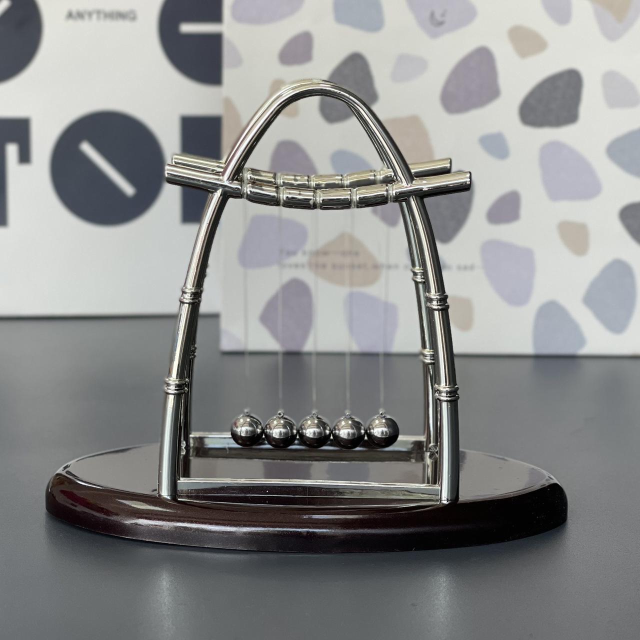 Купить Маятник "Овал Ньютона", малий, 17*11*15 см, цена 240 ₴ — Prom.ua ...