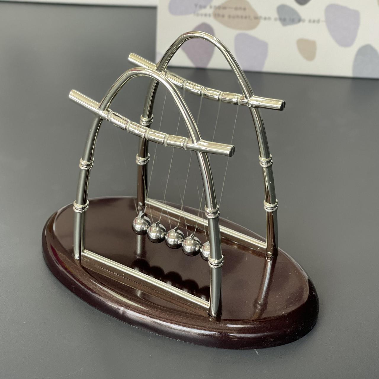 Купить Маятник "Овал Ньютона", малий, 17*11*15 см, цена 240 ₴ — Prom.ua ...