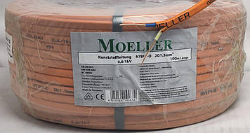 Кабель електричний Moeller(Німеччина) ВВГ-нгд 2х1.5(NYIFY-O),100м