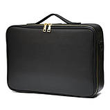 Кейс органайзер для косметики дорожній Beauty box Maxi чорний, фото 2