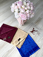 Шикарна хустка палантин — накидка LV Louis Vuitton Луї Віттон
