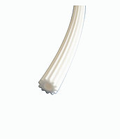 Шнур для москитной сетки (уплотнитель) 5мм, 12 зуб., 100м. БЕЛЫЙ