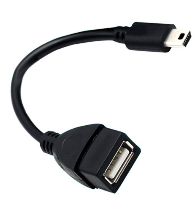 OTG Кабель USB AF-mini USB 0,12 м