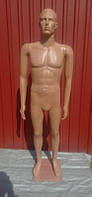 Манекен мужской телесный "Сэнсей" на ПВХ подставке
