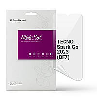 Защитная пленка для TECNO Spark Go 2023 (BF7) (Противоударная гидрогелевая. Anti-Blue)