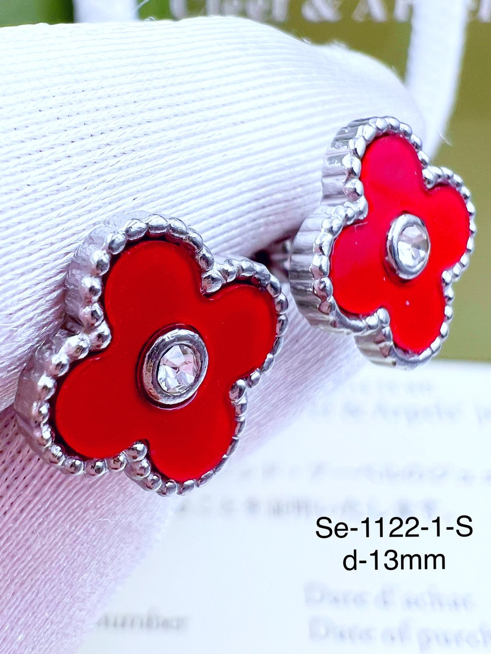 Сережки Stainlees Steel преміум