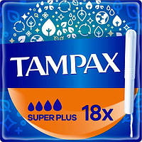 Тампоны Tampax Super Plus Duo с аппликатором 18шт