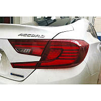 Задня світлодіодна оптика (задні ліхтарі) для Honda Accord X 2018+ (червона)