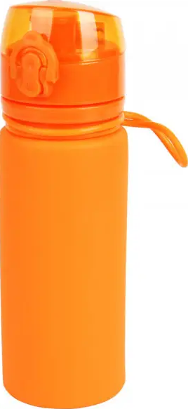 Пляшка Tramp 500мл силіконова помаранчова TRC-093