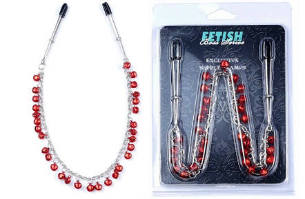 Затискачі для сосків Fetish Boss Series - №5 Exclusive Nipple Clamps, фото 1