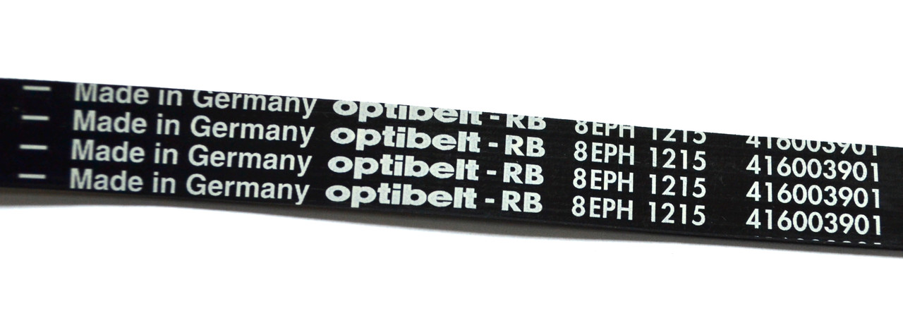 Ремінь для пральної машинки 1215 H8 EL «Optibelt» чорний