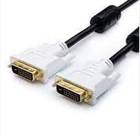 Кабель DVI 1,8 м Atcom Dual link 24/24 з 2 феритовими кільцями black