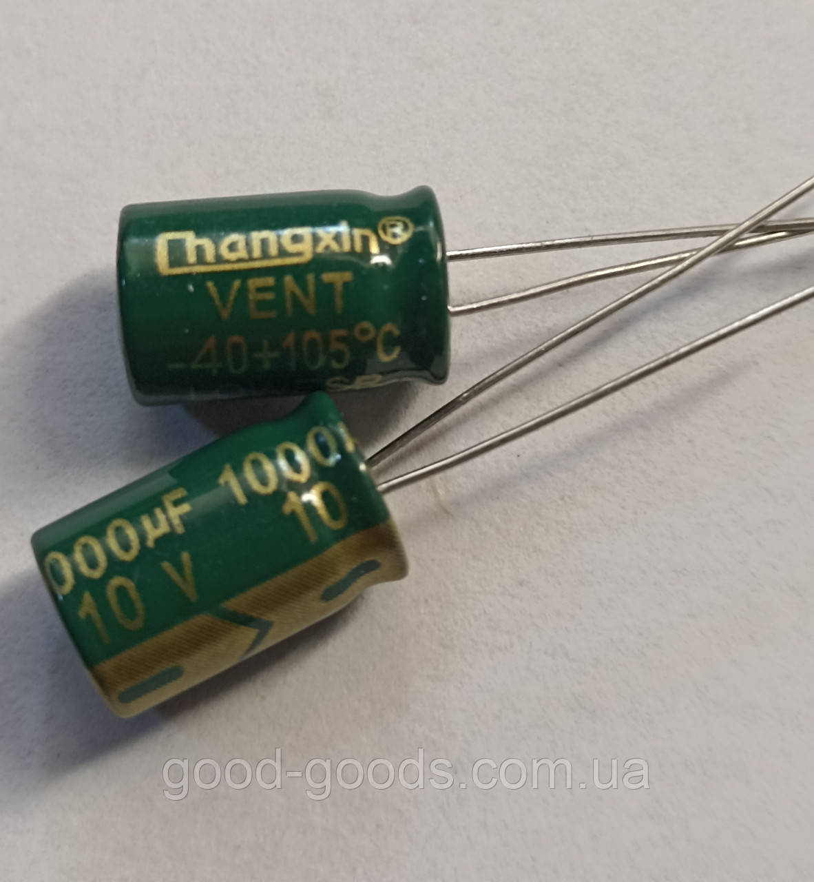 Конденсатор 1000uF 10V 1000 мкФ 10В 8*12